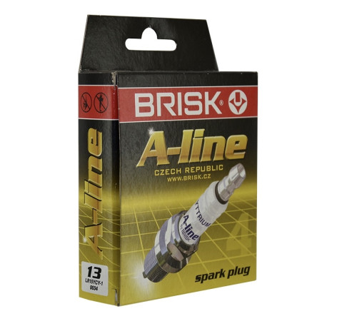 Свічки запалювання Brisk A-Line №13 для ваз 2110 2111 2112 Чехія 8 клапанів (LR15YCY-1)