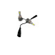 Комплект автомобільних Led ламп C6 HB3 36w 12V комплект 2 штуки (C6HB3)