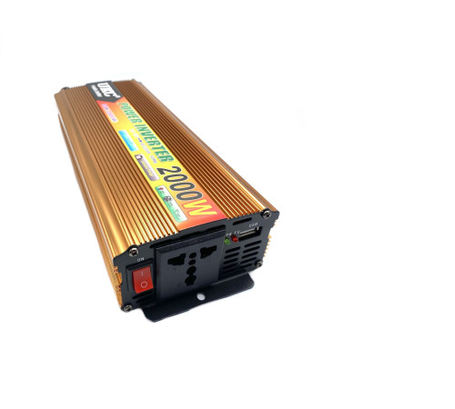 Перетворювач напруги інвертор UKC 2 кВт 2000Вт 12V 220V (SSK12V-2000W)